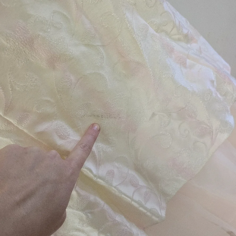 Vintage Zum Zum Pink Stripes Tulle Mermaid Dress sz 9 *needs Cleaned* - Picture 6 of 16